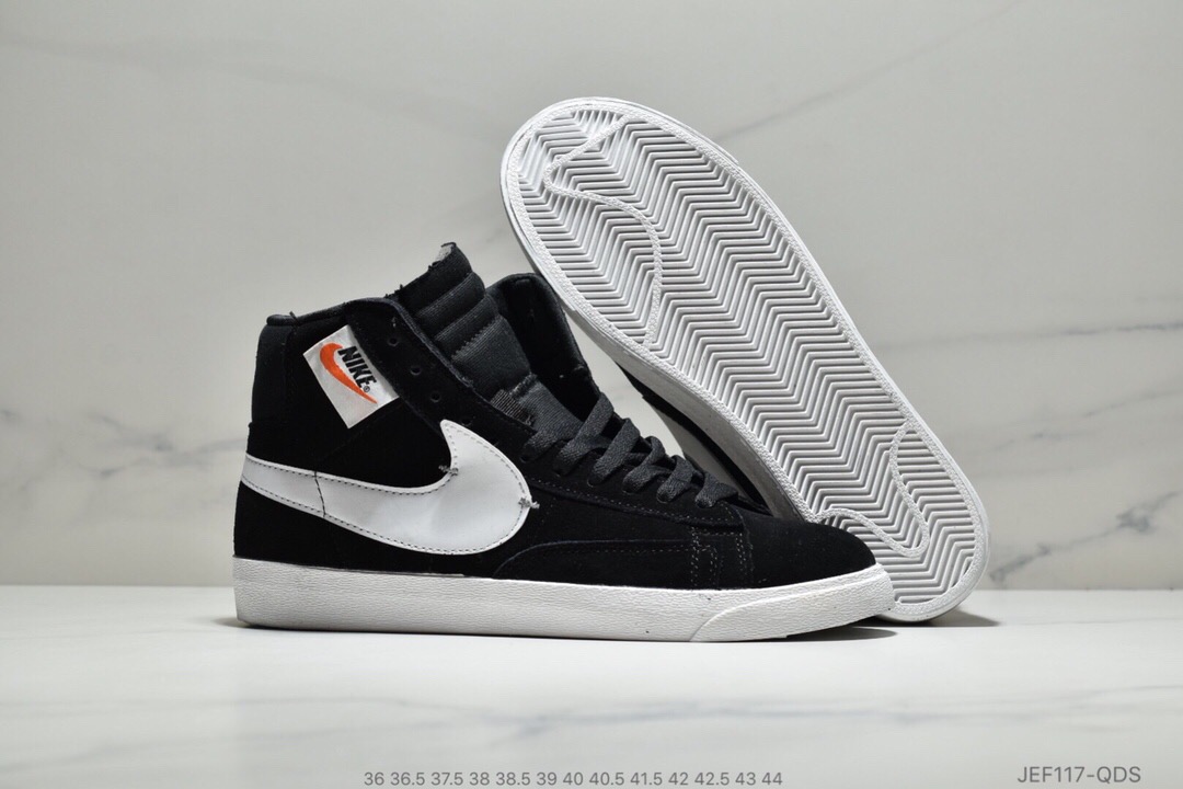 Nike Blazer Mid Redel Black White Shoes